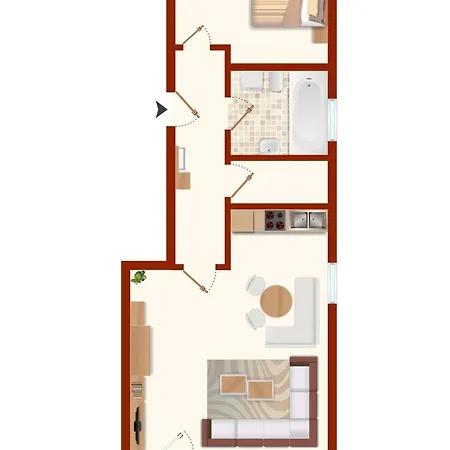 Am Ehrenmal 2 Strandgut Lejlighed Laboe